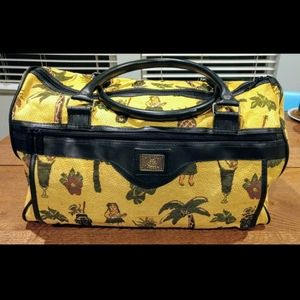 Vintage Pioneer Express Tropical Duffle Bag